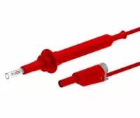 4970-IEC-120 4mm Retractable Sleeve Test Probe to 4mm Stacking Banana Plug 120cm